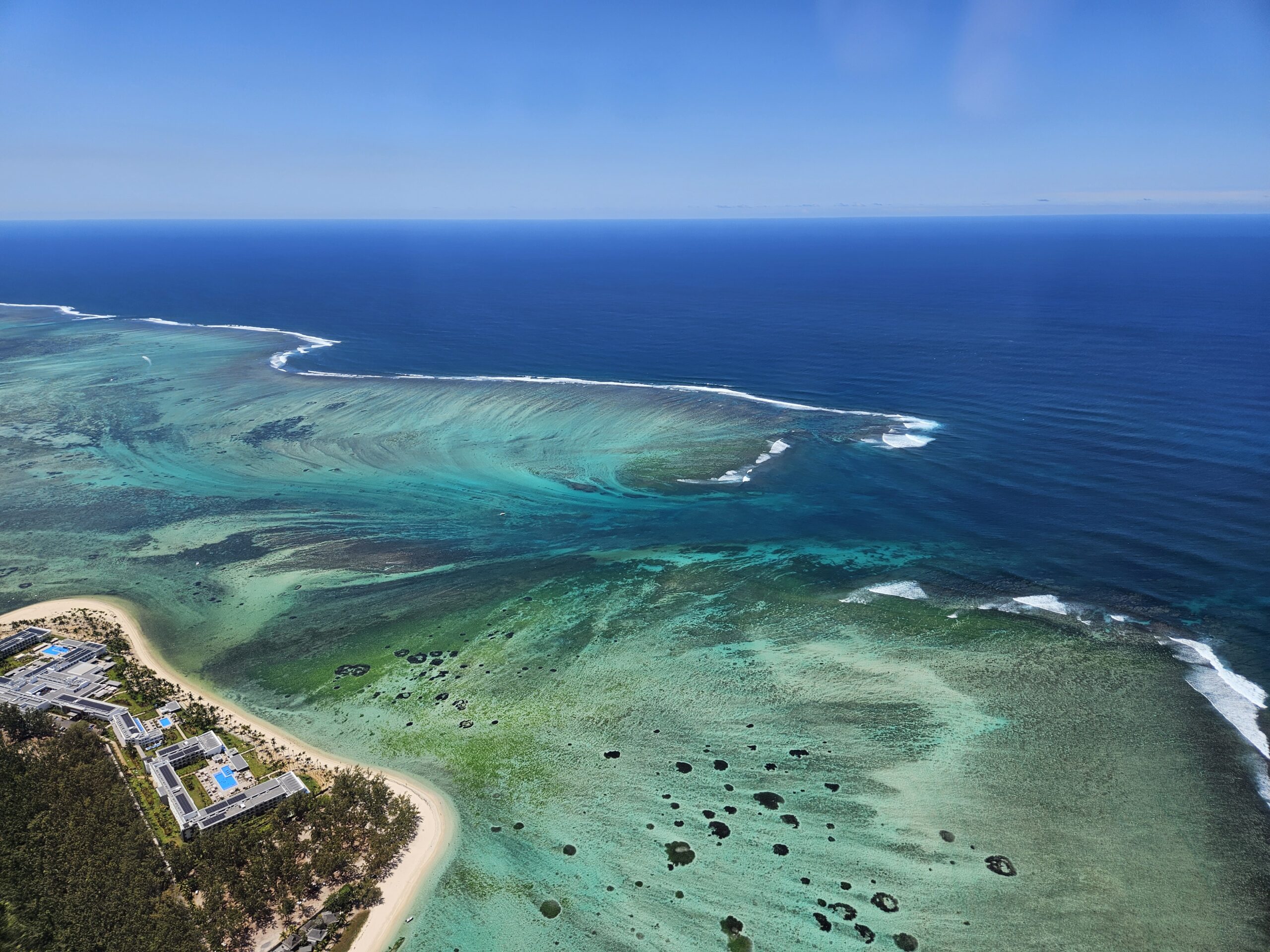 ILE MAURICE CASCADE SOUS-MARINE